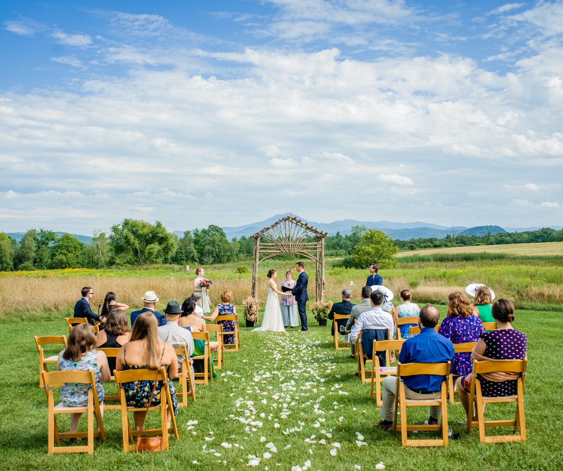 When the setting is the glorious Green Mountains and you know you belong there, in love! Photo: Angela Stevens, Juniper Studios