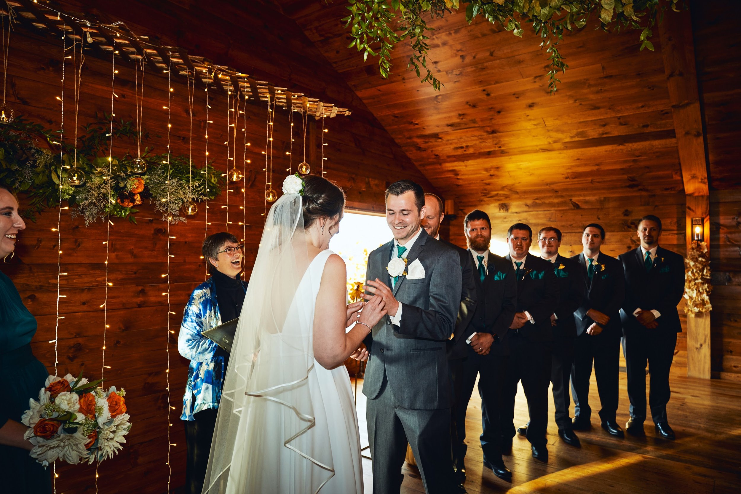 Lake Bomoseen Lodge Vermont wedding, Martha Dallas, officiant